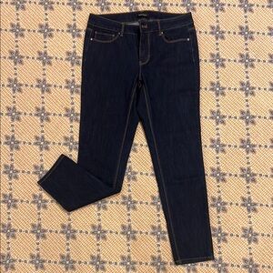 White House Black Market Blue Skinny Jeans Sleek Fit